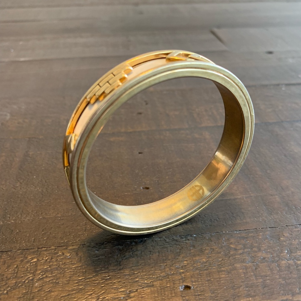 Gold Cuff House of Harlow Cuff Bracelet Aztec White - Picture 3 of 6